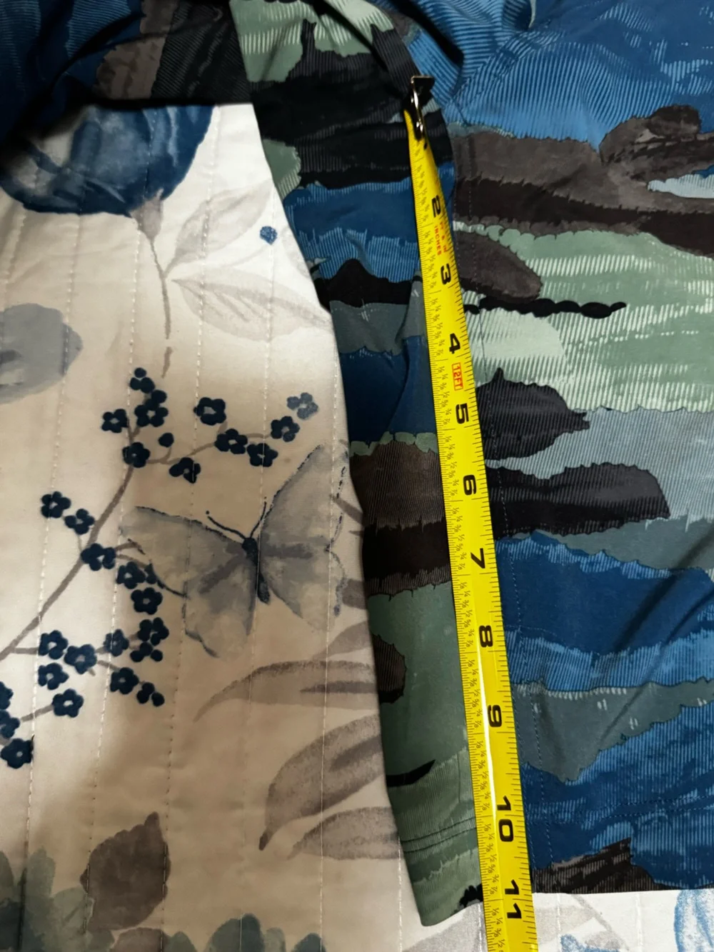 lululemon athletica Blue & Green Camo Swim Board Shorts